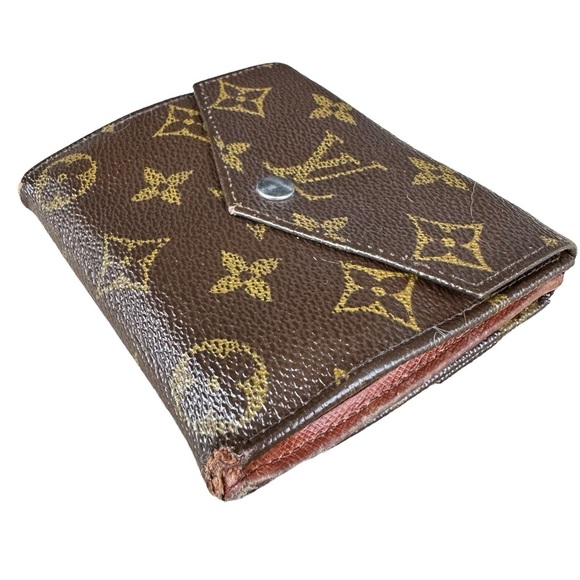 LOUIS VUITTON Vintage Monogram Logo Elise Trifold Wallet - Picture 4 of 16